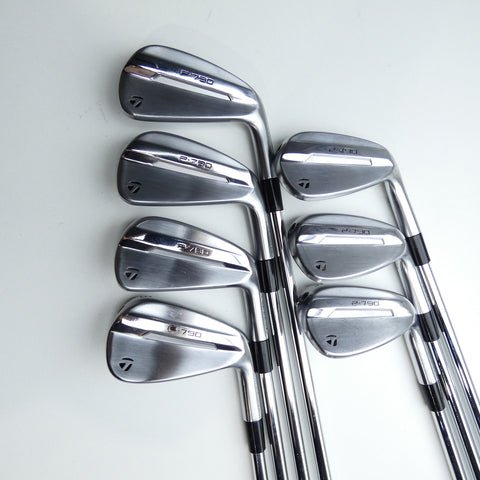 Used TaylorMade P790 2025 Iron Set / 5 - PW + AW / Stiff Flex