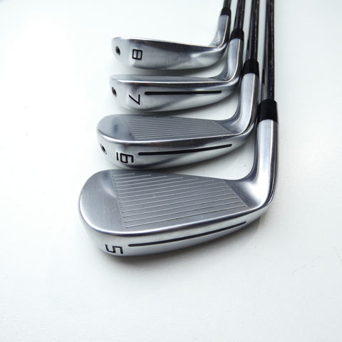 Used TaylorMade P790 2025 Iron Set / 5 - PW + AW / Stiff Flex