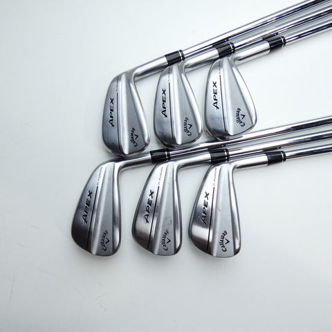 Used Callaway Apex Ti Fusion 250 Iron Set / 5 - PW / Stiff Flex