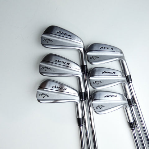 Used Callaway Apex Ti Fusion 250 Iron Set / 5 - PW / Stiff Flex