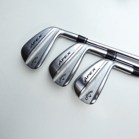 Used Callaway Apex Ti Fusion 250 Iron Set / 5 - PW / Stiff Flex