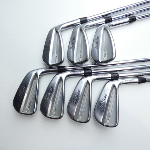 Used Titleist T150 2023 Iron Set / 4 - PW / Stiff Flex