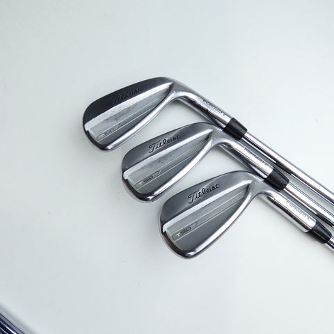 Used Titleist T150 2023 Iron Set / 4 - PW / Stiff Flex