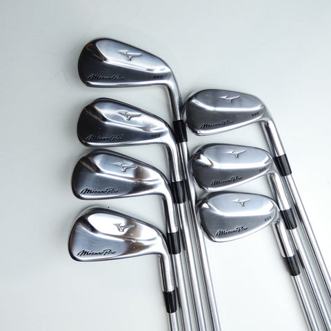 Used Mizuno Pro 225 HMB Iron Set / 4 - PW / Stiff Flex