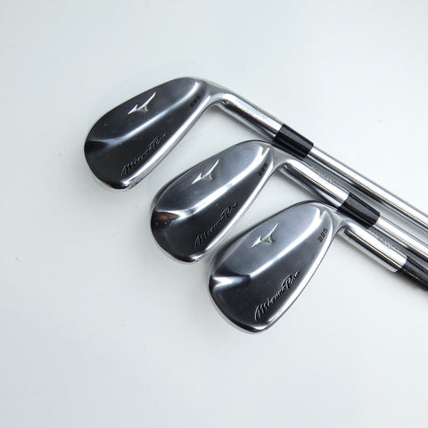 Used Mizuno Pro 225 HMB Iron Set / 4 - PW / Stiff Flex