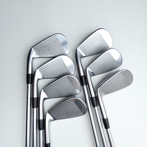 Used Mizuno Pro 225 HMB Iron Set / 4 - PW / Stiff Flex