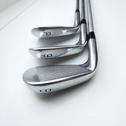 Used Mizuno Pro 225 HMB Iron Set / 4 - PW / Stiff Flex