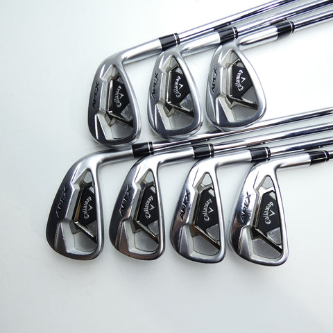 Used Callaway Apex 21 Iron Set / 4 - PW / Stiff Flex