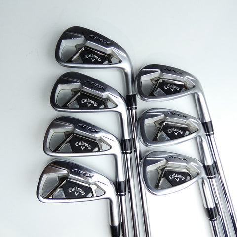 Used Callaway Apex 21 Iron Set / 4 - PW / Stiff Flex