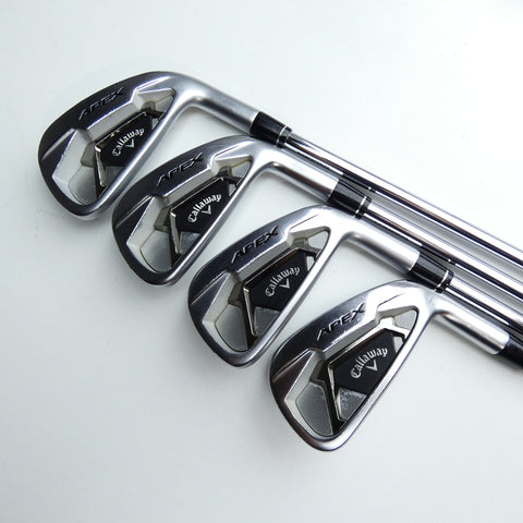 Used Callaway Apex 21 Iron Set / 4 - PW / Stiff Flex
