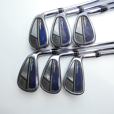 Used Callaway Paradym Iron Set / 5 - PW / Stiff Flex