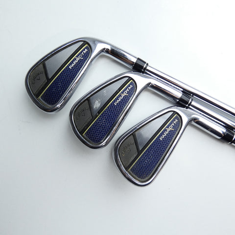 Used Callaway Paradym Iron Set / 5 - PW / Stiff Flex