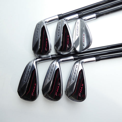 Used Cobra F-Max Womens Iron Set / 6 - PW / Ladies Flex
