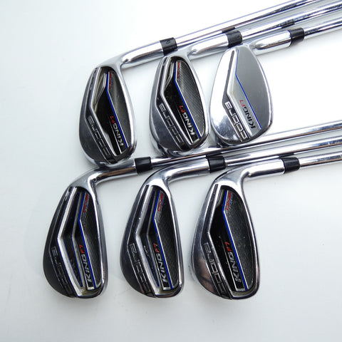 Used Cobra King F7 One Length Iron Set / 6 - PW + GW / Regular Flex