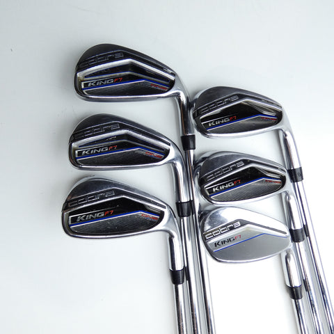 Used Cobra King F7 One Length Iron Set / 6 - PW + GW / Regular Flex