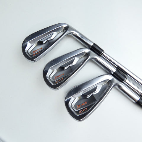 Used Srixon ZX5 MKII & ZX7 MKII Combo Set Iron Set / 4 - PW / Stiff Flex