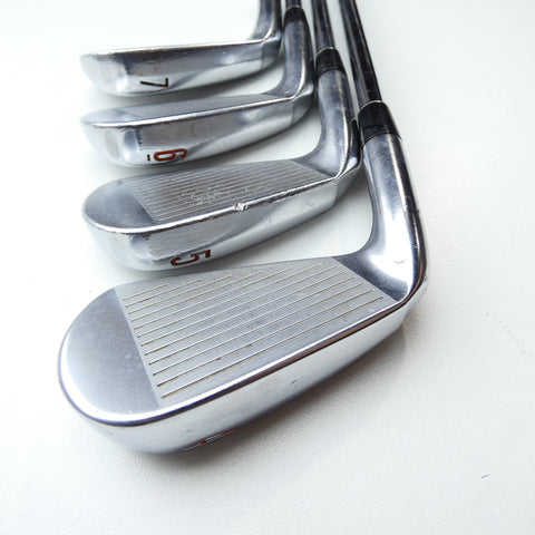 Used Srixon ZX5 MKII & ZX7 MKII Combo Set Iron Set / 4 - PW / Stiff Flex