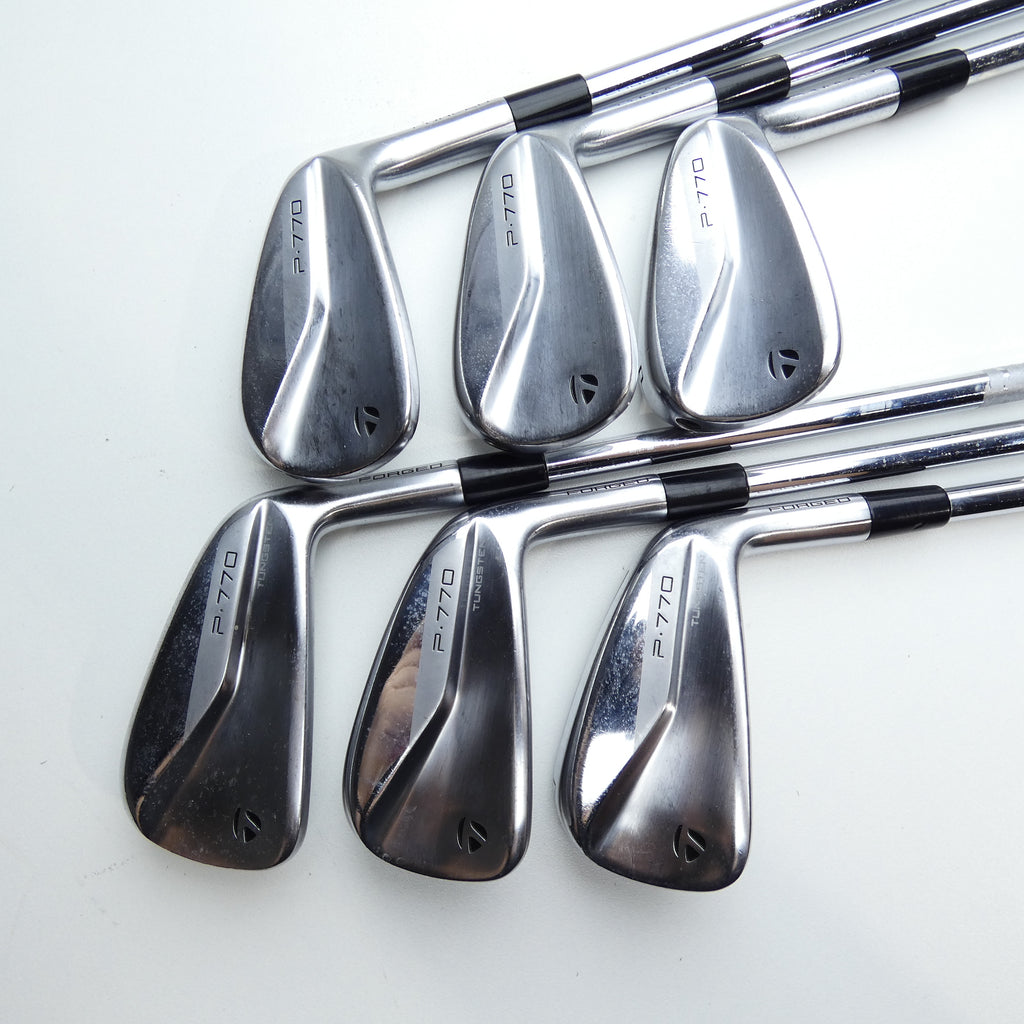 Used TaylorMade P770 2020 Iron Set / 5 - PW / Stiff Flex
