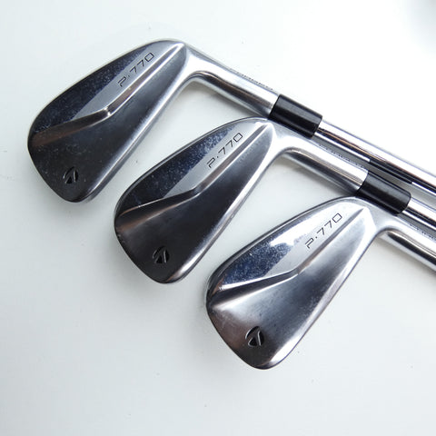 Used TaylorMade P770 2020 Iron Set / 5 - PW / Stiff Flex