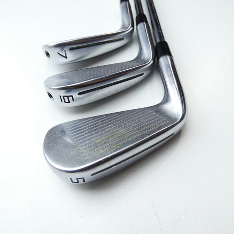Used TaylorMade P770 2020 Iron Set / 5 - PW / Stiff Flex