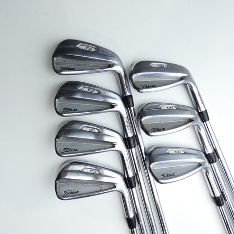 Used Titleist T100 2021 Iron Set / 4 - PW / Stiff Flex