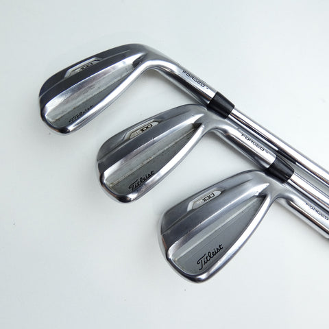 Used Titleist T100 2021 Iron Set / 4 - PW / Stiff Flex