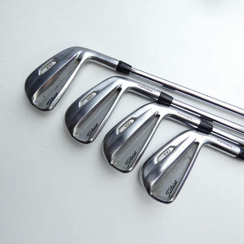 Used Titleist T100 2021 Iron Set / 4 - PW / Stiff Flex