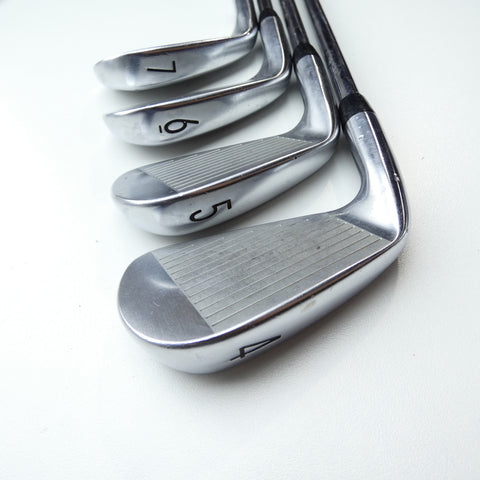 Used Titleist T100 2021 Iron Set / 4 - PW / Stiff Flex