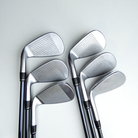 Used Callaway Apex DCB 21 Iron Set / 6 - PW + AW / Senior Flex