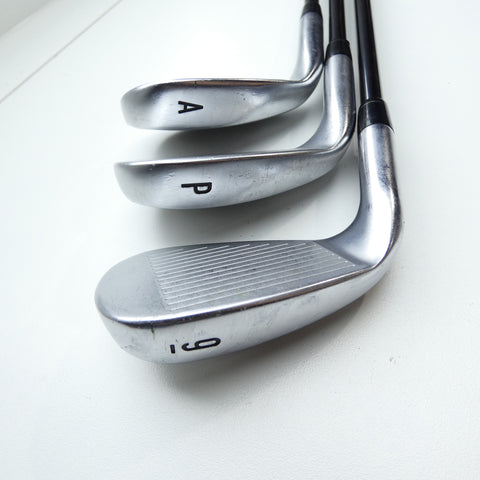 Used Callaway Apex DCB 21 Iron Set / 6 - PW + AW / Senior Flex