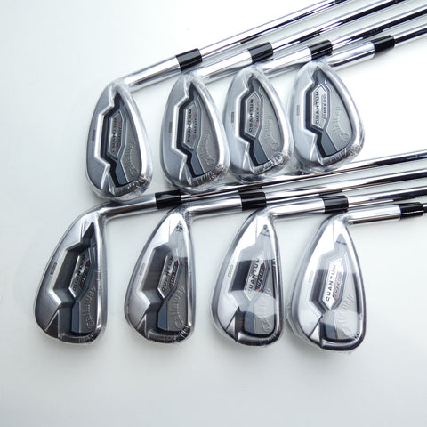 NEW Callaway Quantum Max OS Iron Set / 5 - PW + GW + AW / Regular Flex