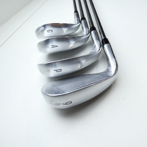 NEW Callaway Quantum Max OS Iron Set / 5 - PW + GW + AW / Regular Flex