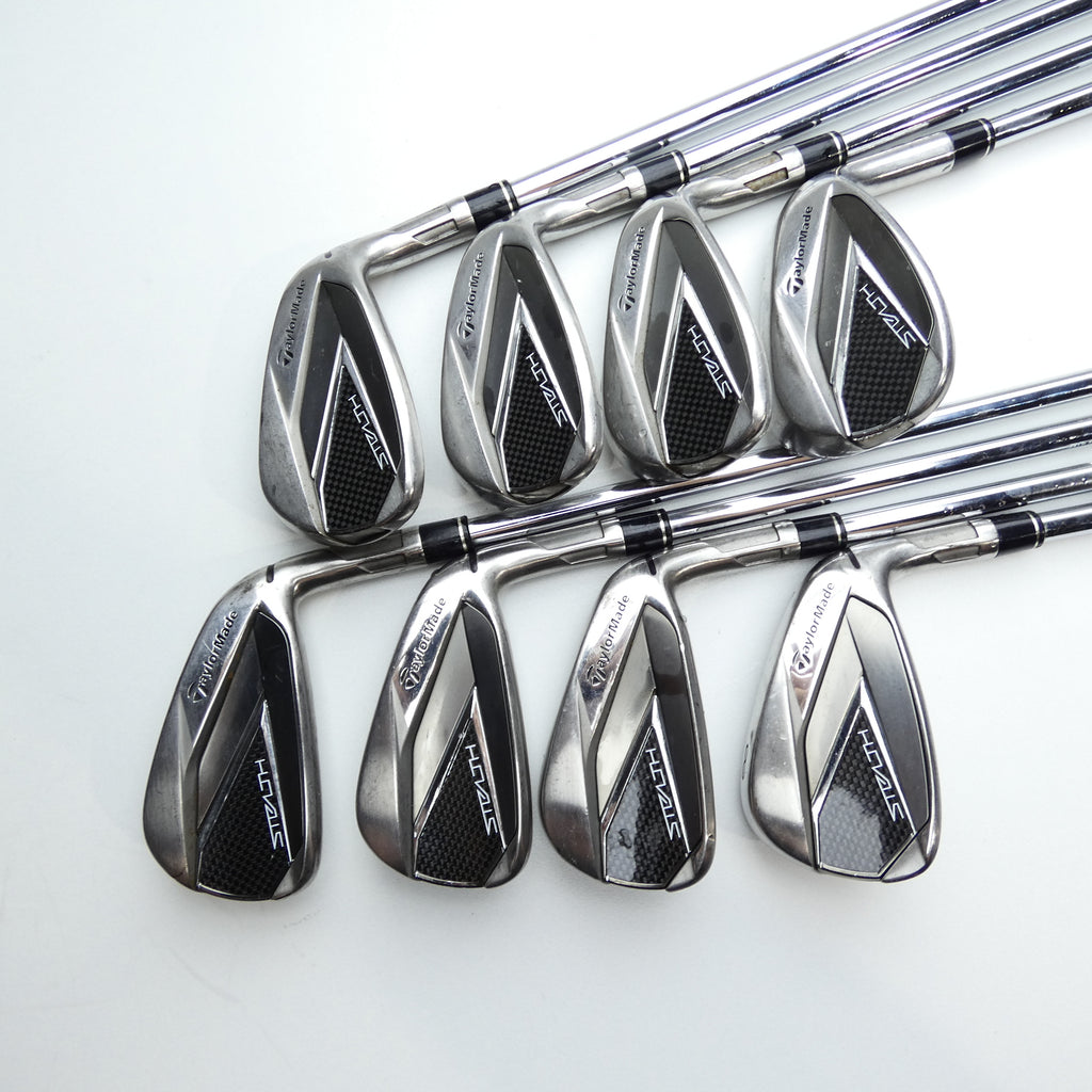 Used TaylorMade Stealth Iron Set / 5 - SW + AW / Stiff Flex