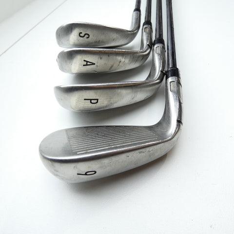 Used TaylorMade Stealth Iron Set / 5 - SW + AW / Stiff Flex