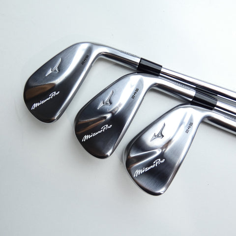 Used Mizuno Pro 245 Iron Set / 5 - PW / Stiff Flex