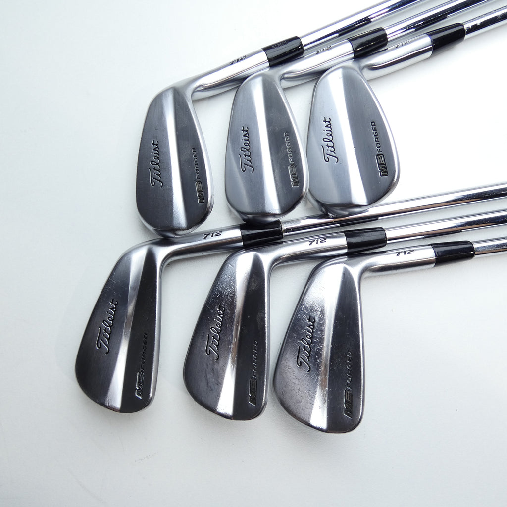 Used Titleist MB 712 Iron Set / 5 - PW / Regular Flex