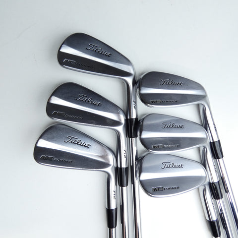 Used Titleist MB 712 Iron Set / 5 - PW / Regular Flex