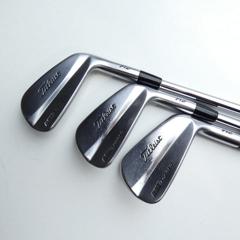 Used Titleist MB 712 Iron Set / 5 - PW / Regular Flex