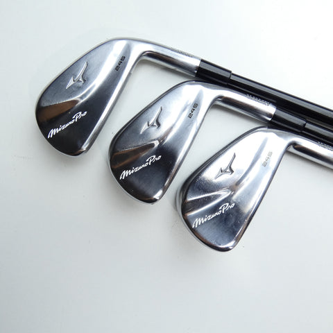 Used Mizuno Pro 245 Iron Set / 5 - PW / Stiff Flex