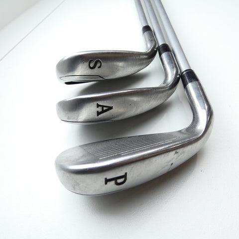 Used Callaway Solaire Iron Set / 7 - SW + AW / Ladies Flex