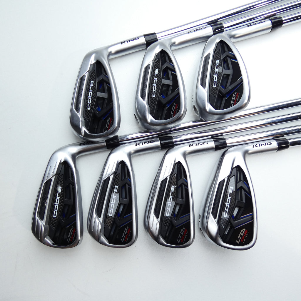 Used Cobra LTDx ONE Length Iron Set / 5 - PW + GW / Regular Flex