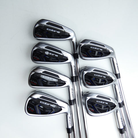 Used Cobra LTDx ONE Length Iron Set / 5 - PW + GW / Regular Flex