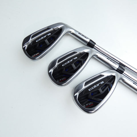 Used Cobra LTDx ONE Length Iron Set / 5 - PW + GW / Regular Flex