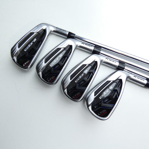 Used Cobra LTDx ONE Length Iron Set / 5 - PW + GW / Regular Flex