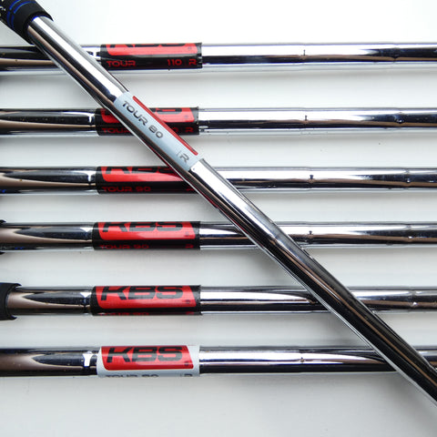 Used Cobra LTDx ONE Length Iron Set / 5 - PW + GW / Regular Flex