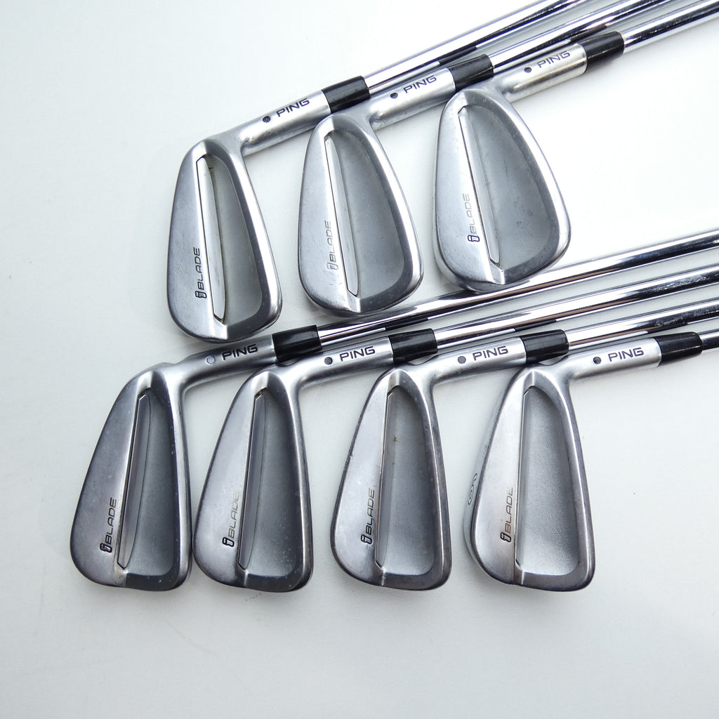 Used Ping iBlade Iron Set / 3 - 8 + PW / Regular Flex
