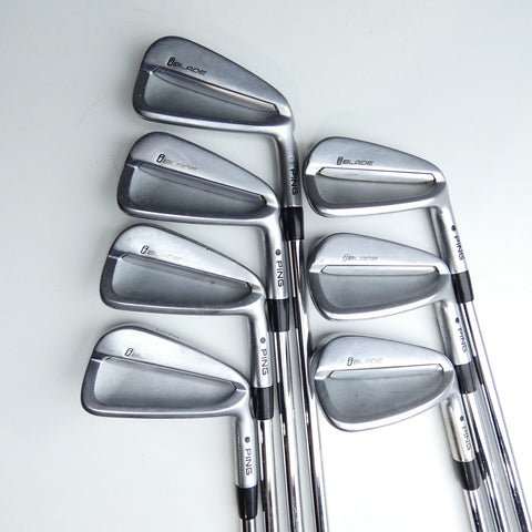 Used Ping iBlade Iron Set / 3 - 8 + PW / Regular Flex