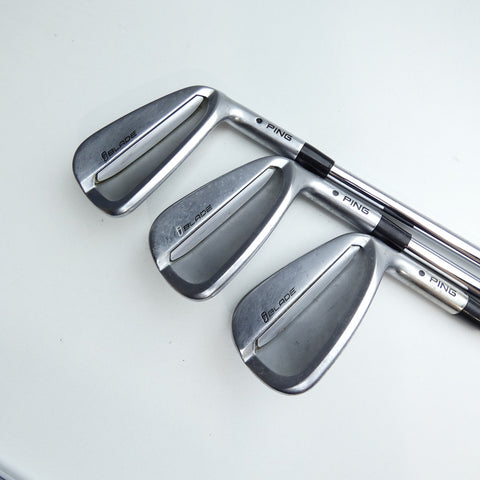 Used Ping iBlade Iron Set / 3 - 8 + PW / Regular Flex