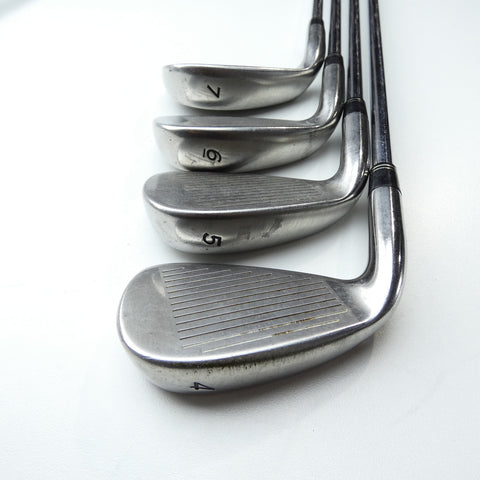 Used TaylorMade R7 Draw Iron Set / 4 - SW / Regular Flex