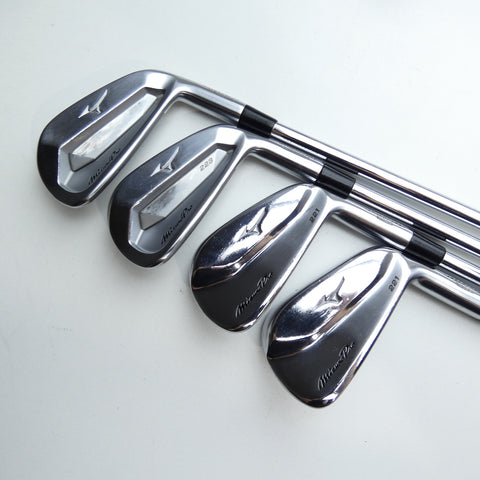 Used Mizuno Pro 223 & 221 Combo Iron Set / 4 - PW / Stiff Flex